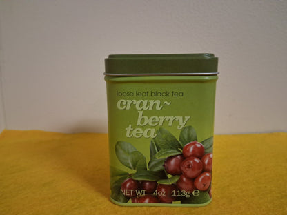 Adagio loose leaf black tea in tin can