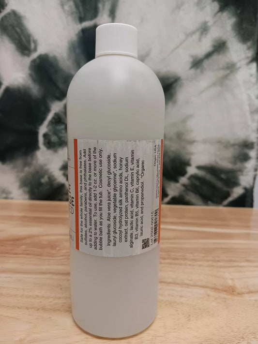 Bubble Bath Base - Unscented (16oz)