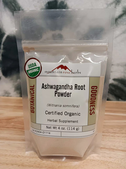 Organic Ashwagandha Root Powder