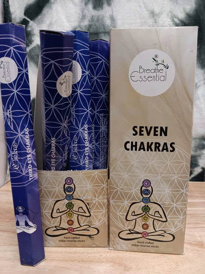 Seven Chakras Incense Sticks - Balance & Alignment