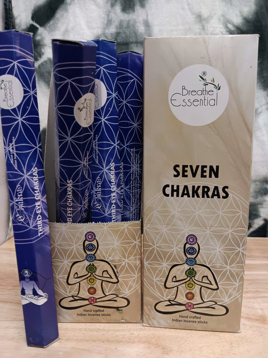 Seven Chakras Incense Sticks - Balance & Alignment