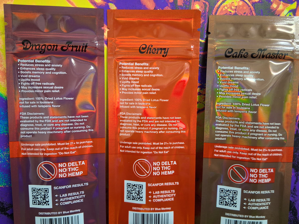 Blue Monkey/Blue Lotus 2pk pre-rolls