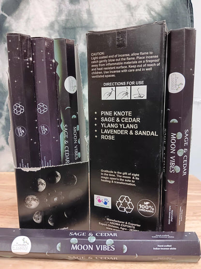 Moon Vibes Incense Sticks - Mystical & Soothing