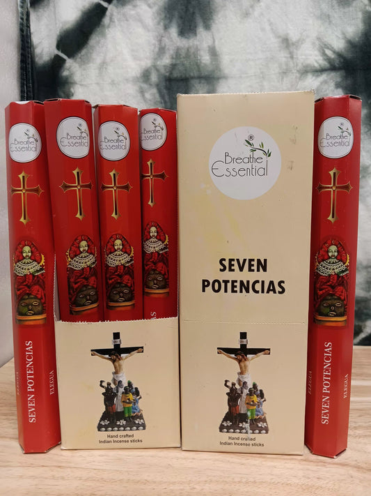 Seven Potencies Incense Sticks - Strength & Power