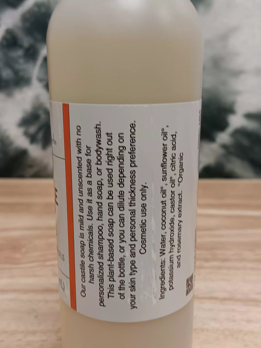 Castile Soap - Liquid (8oz)