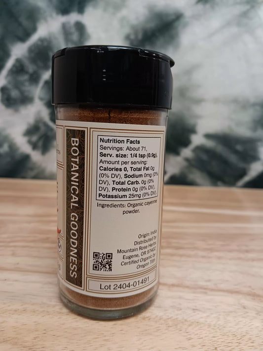 Organic Cayenne Powder