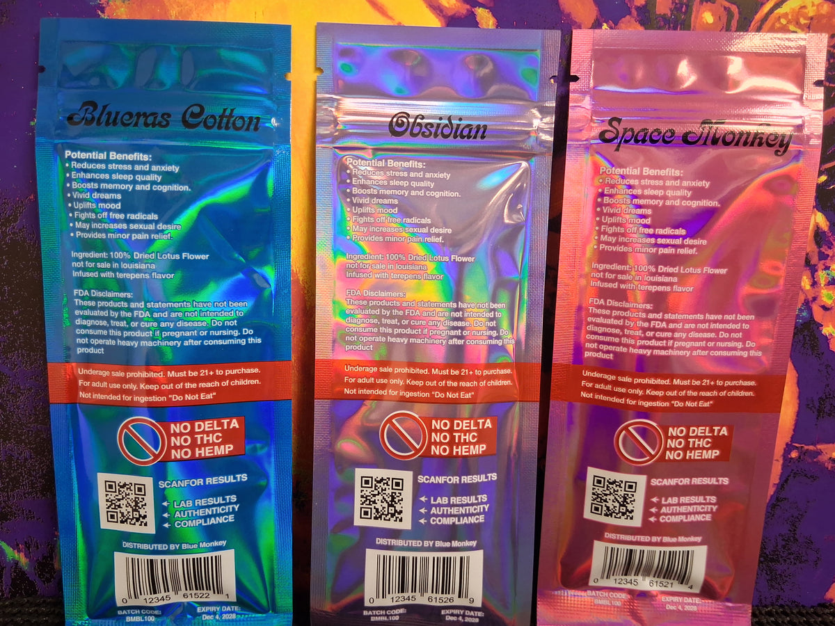 Blue Monkey/Blue Lotus 2pk pre-rolls