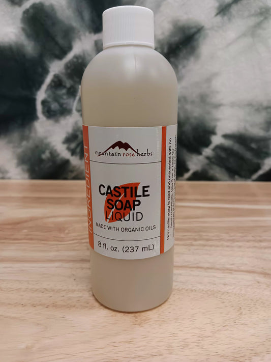 Castile Soap - Liquid (8oz)