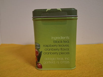 Adagio loose leaf black tea in tin can