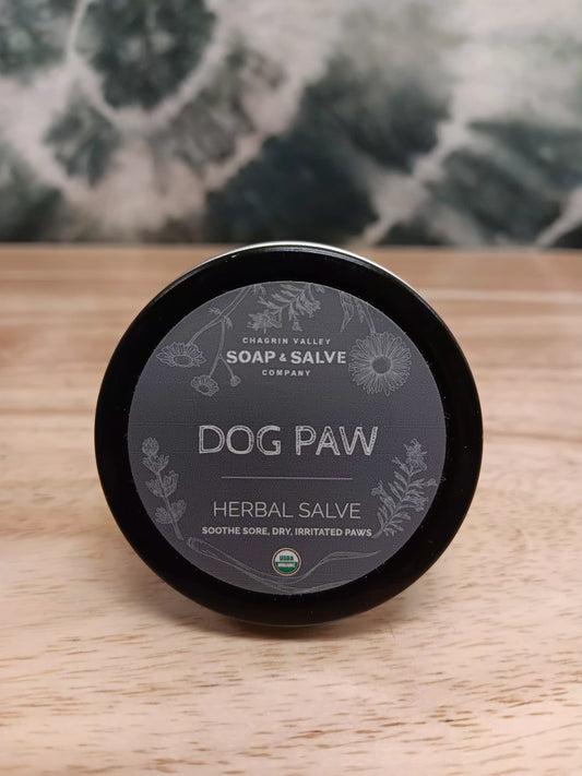 Dog Paw Herbal Salve (1 oz tin)